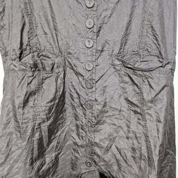 EWA I WALLA Silk Lagenlook Pinafore Dress S - Picture 3 of 10